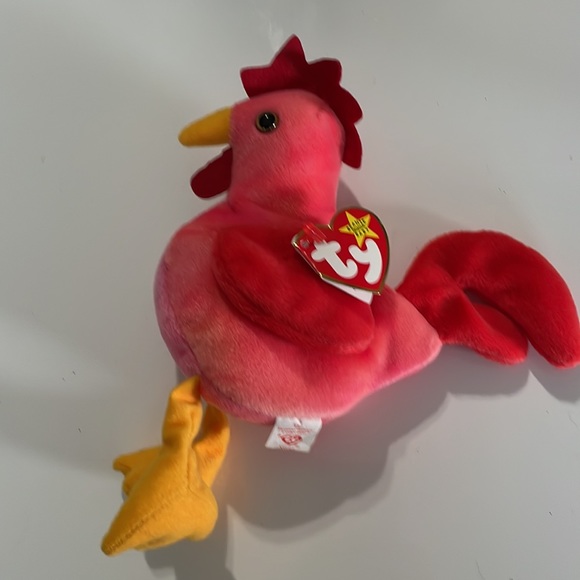 TY Beanie Baby * Strut the Rooster * Date of birth: March 8, 1996 - Picture 12 of 12
